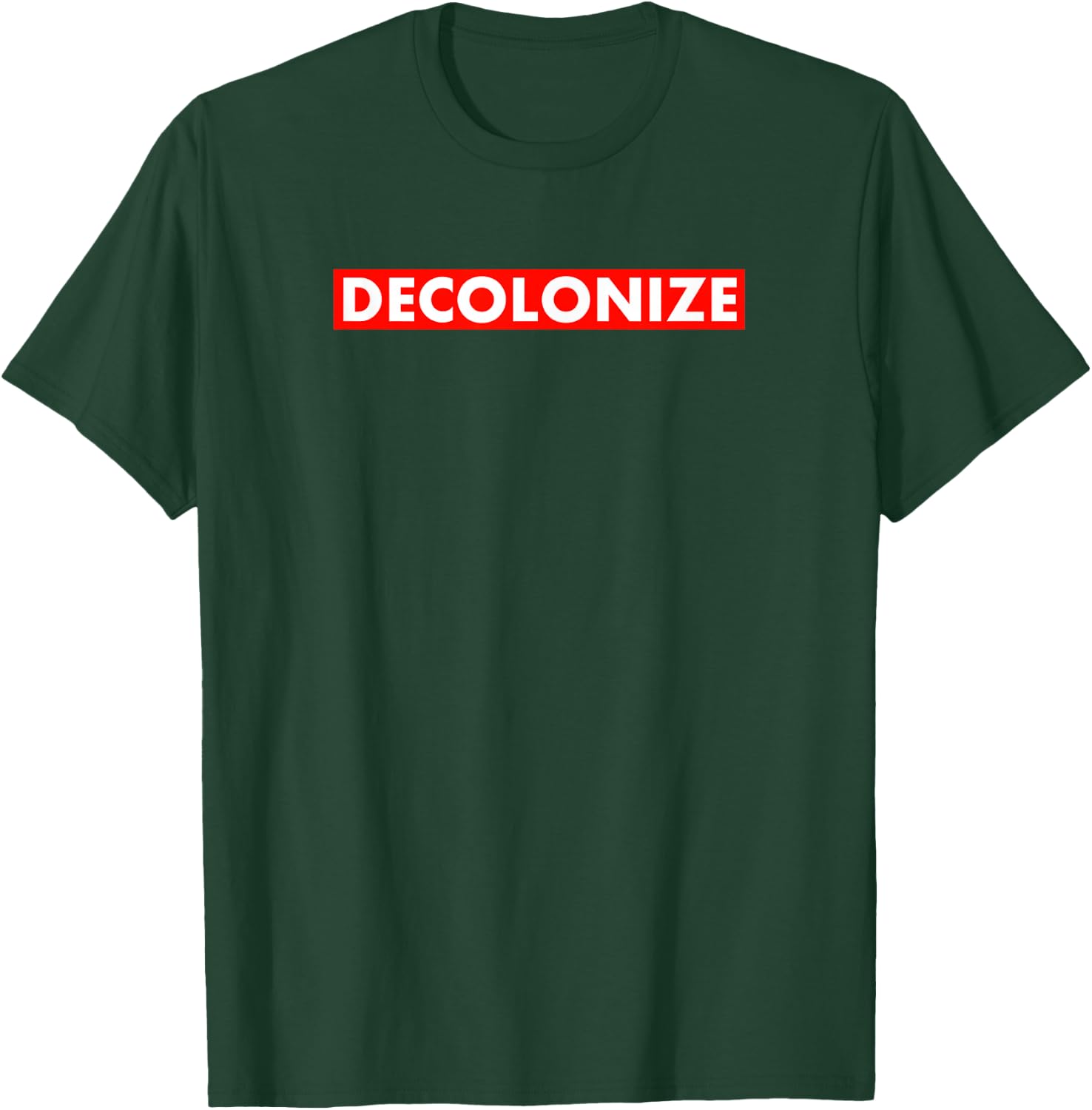 Decolonize Indigenous Native American Education Gift T-Shirt - T-Shirt | Forest