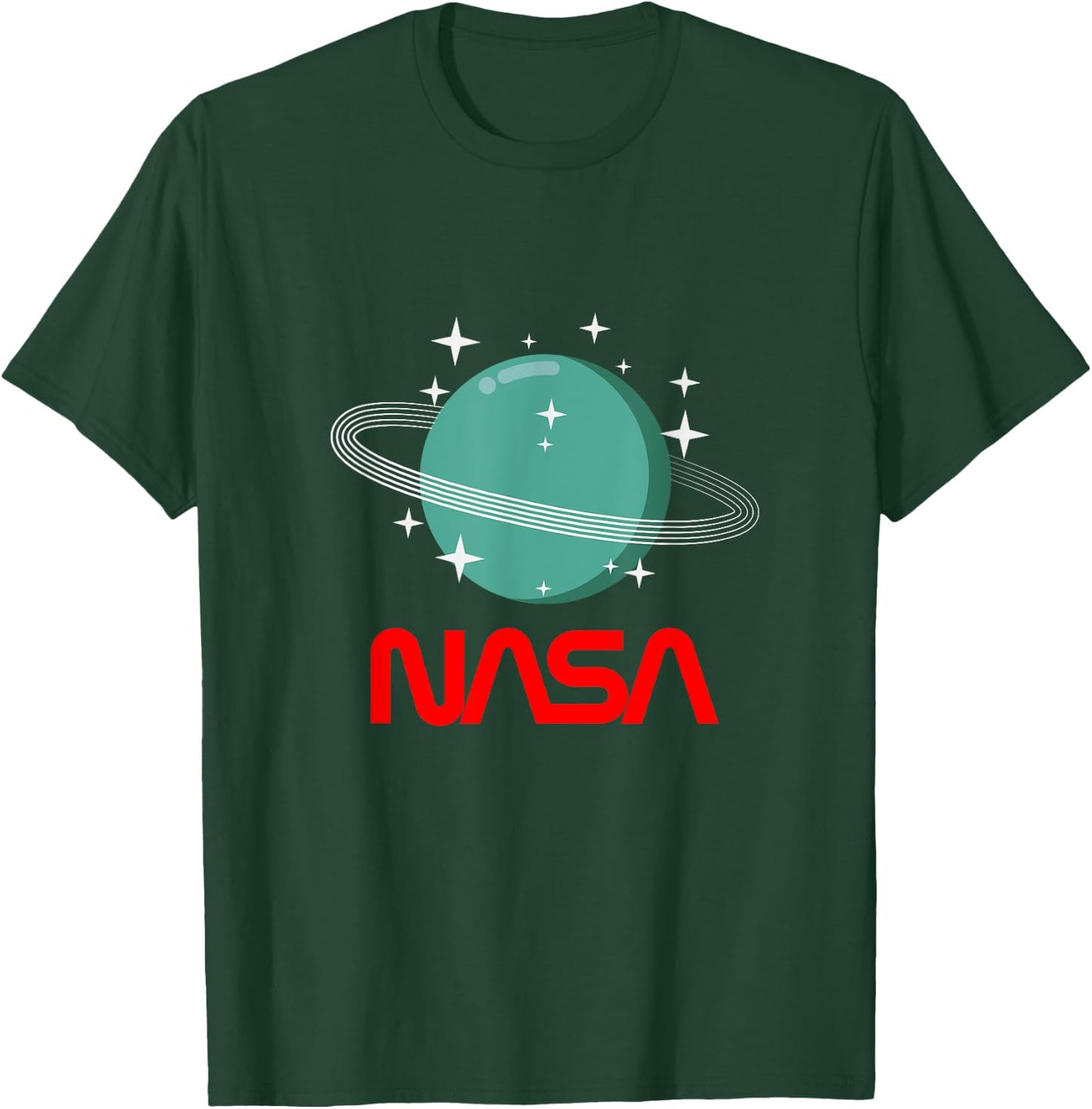 Nasa Shirt Vintage Space Astronomy Planets Galaxy Universe T-Shirt - T-Shirt | Forest