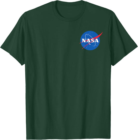 NASA Shirt - Chest Meatball Logo T-Shirt - T-Shirt | Forest