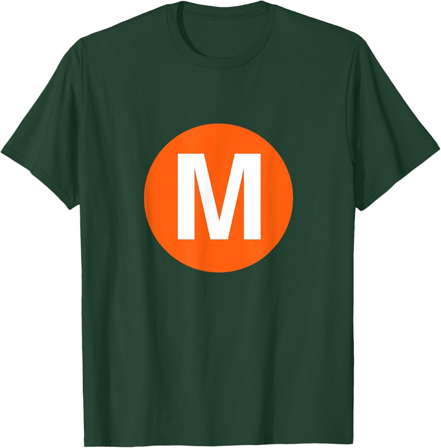 M Line - NYC Subway Train T-Shirt - T-Shirt | Forest