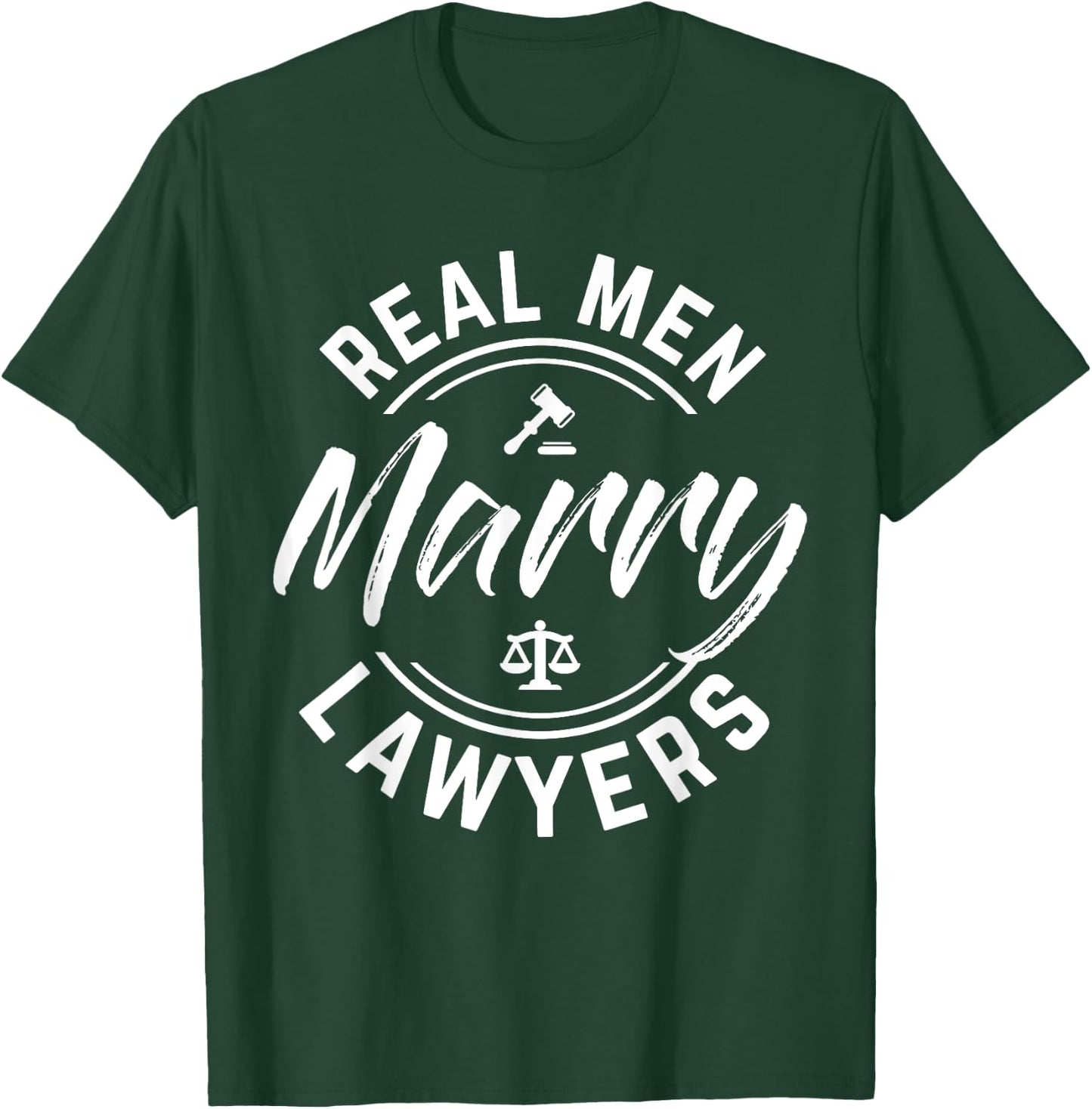 Husband Lawyer T Shirt Real men marry lawyers funny wife T-Shirt - T-Shirt | Forest