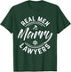 Husband Lawyer T Shirt Real men marry lawyers funny wife T-Shirt - T-Shirt | Forest