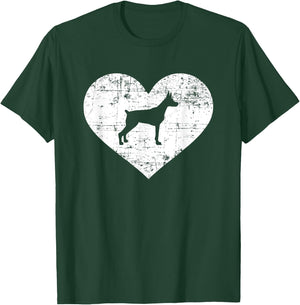 Doberman heart T-Shirt - T-Shirt | Forest