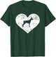 Doberman heart T-Shirt - T-Shirt | Forest