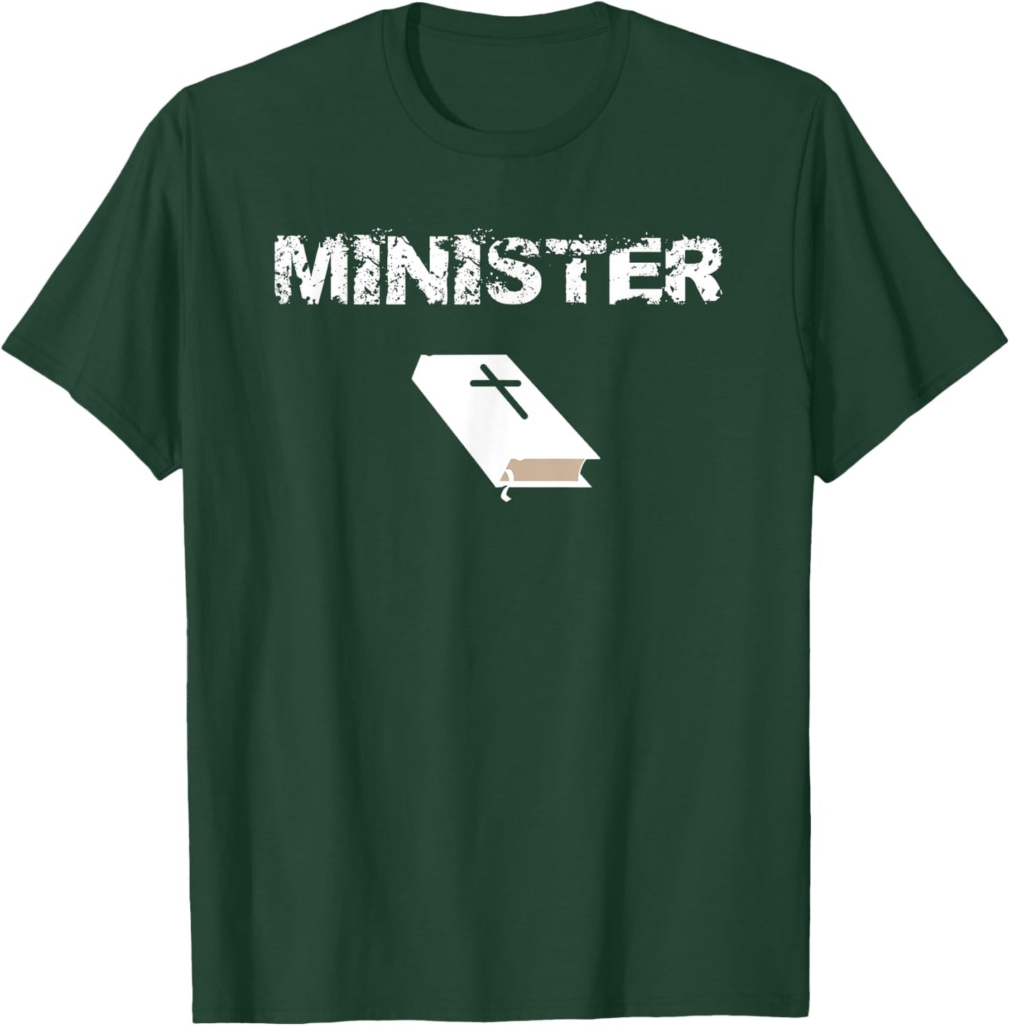 Ordained Minister T Shirt Clergy Pastoral T Shirt Gift T-Shirt - T-Shirt | Forest