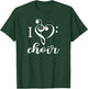 I Heart Choir T Shirt Love Music Chorus Treble Bass Clef T-Shirt - T-Shirt | Forest