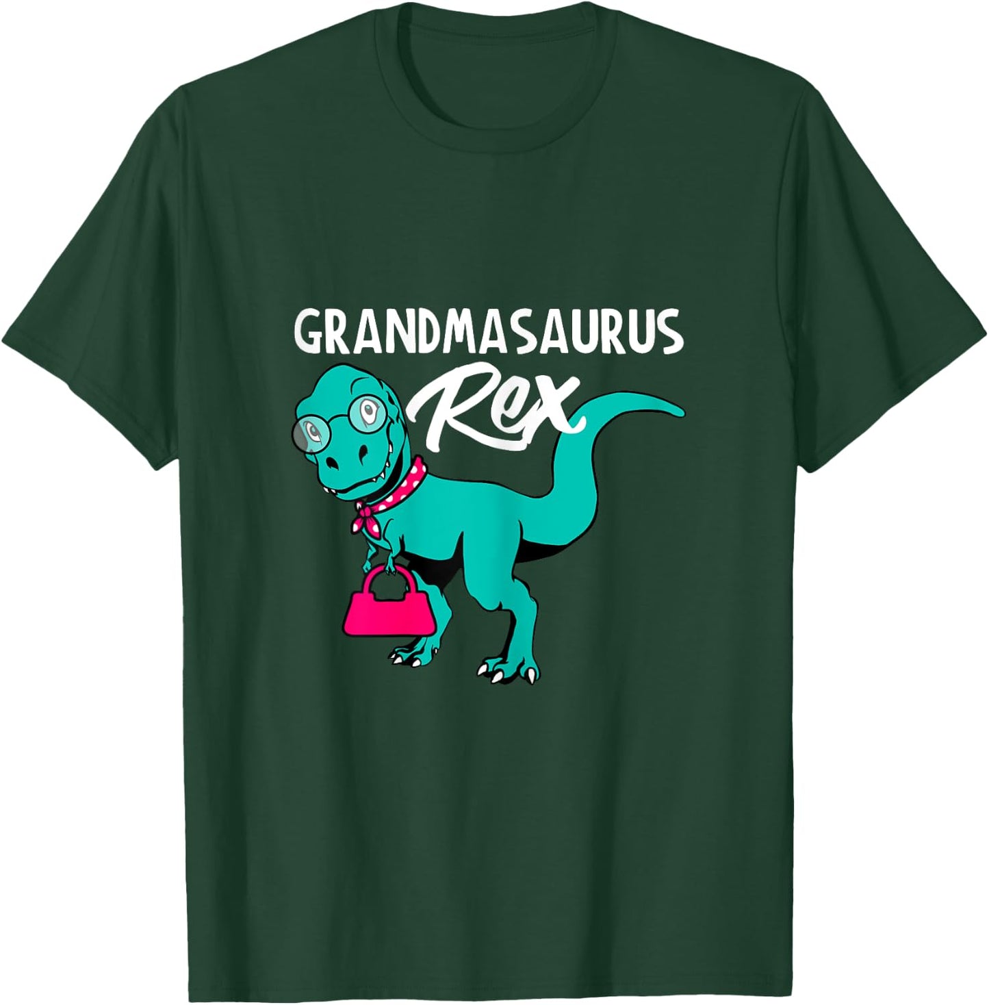 Grandmasaurus Rex T Shirt funny Dinosaur Grandma T-Shirt - T-Shirt | Forest