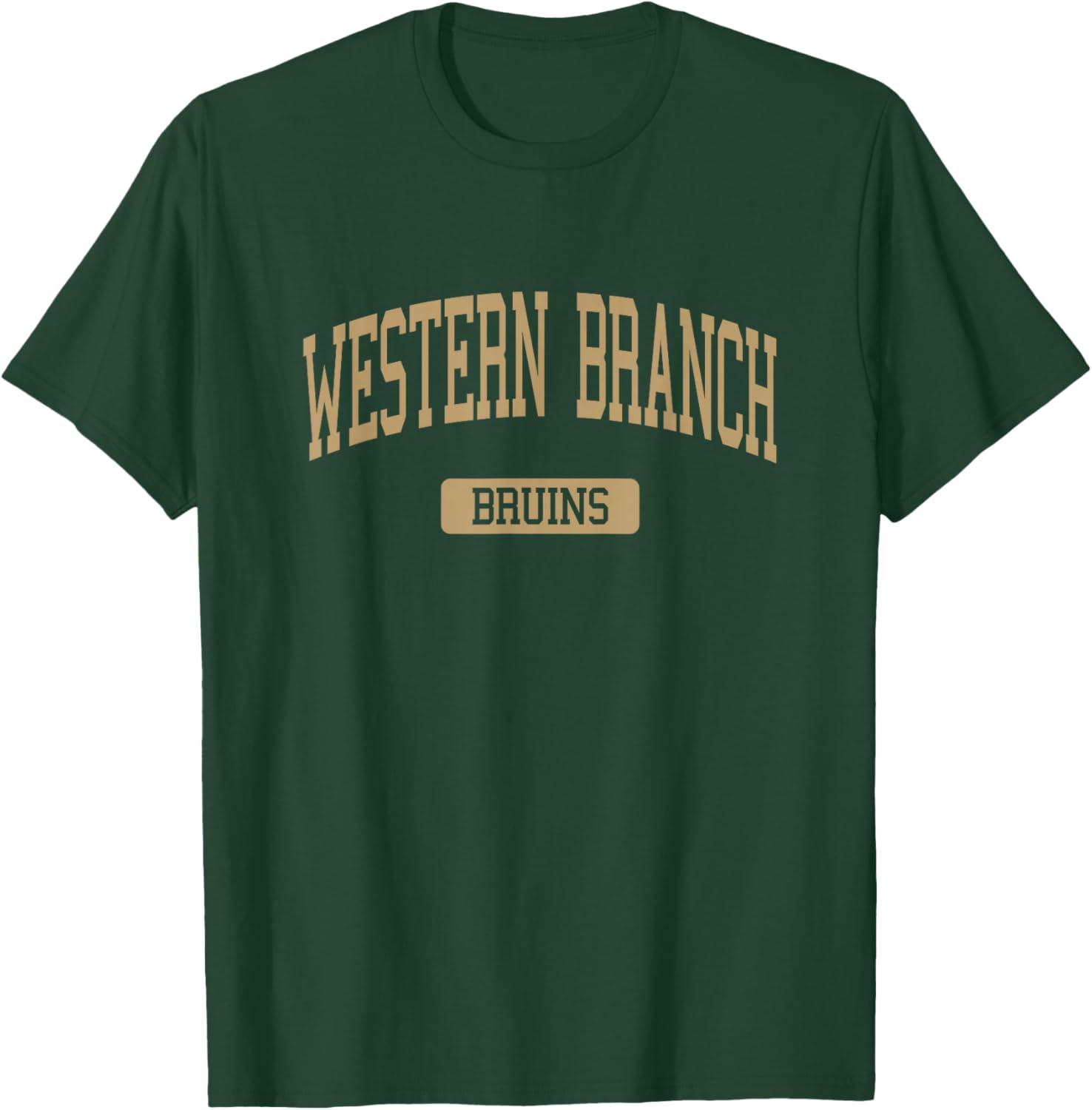 Western Branch High School HS Chesapeake VA Varsity Sports T-Shirt - T-Shirt | Forest