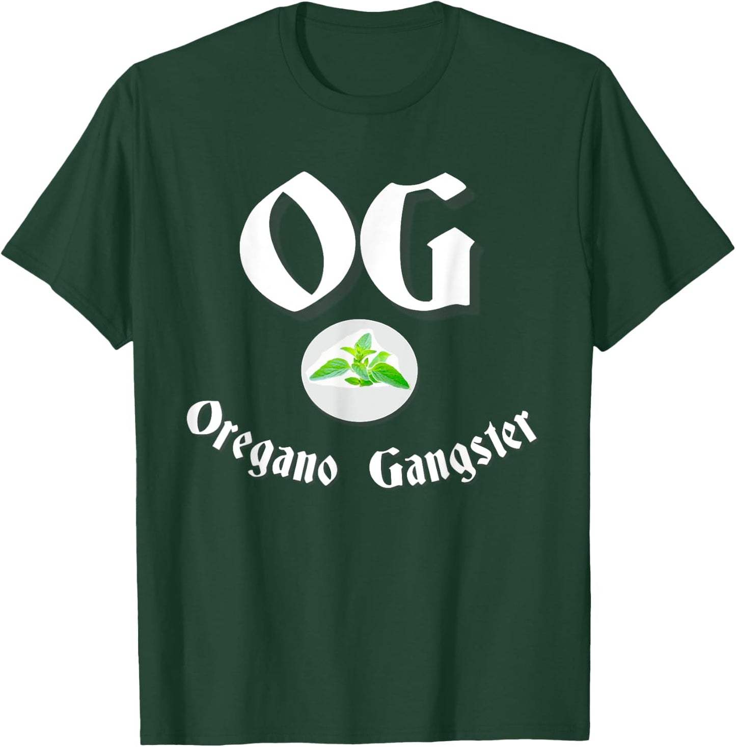 Oregano Gangster: Fantasy Chef Gift T-Shirt - T-Shirt | Forest