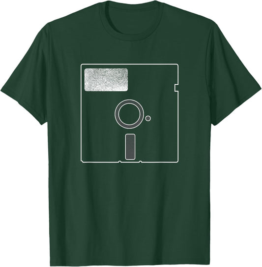 Floppy Disk T-Shirt - T-Shirt | Forest