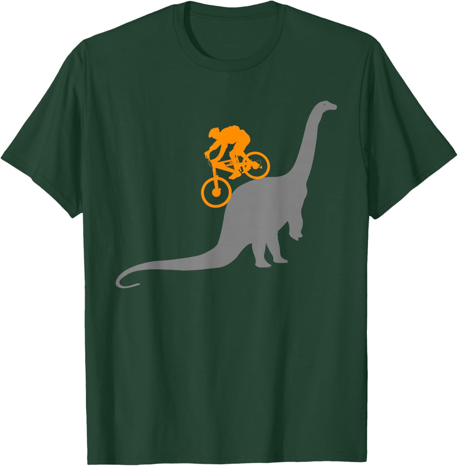MTB Mountain Bike Bicycle Sports Gifts Shirts Dinosaur Dino Bike Mountain Bicycle Sport Shirt , -Adults, -Kids, Black, Short Sleeve, Classic Fit, Small T-Shirt - T-Shirt | Forest