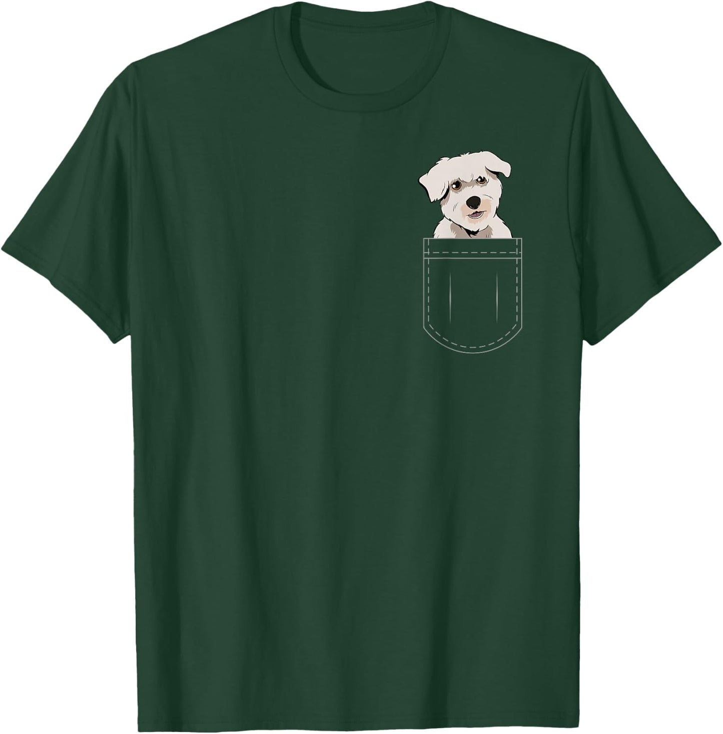 Coton de Tulear Dog Breed T-Shirt - T-Shirt | Forest