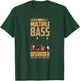 Multiple Bass Disorder Bass Guitar Shirt T-Shirt - T-Shirt | Forest
