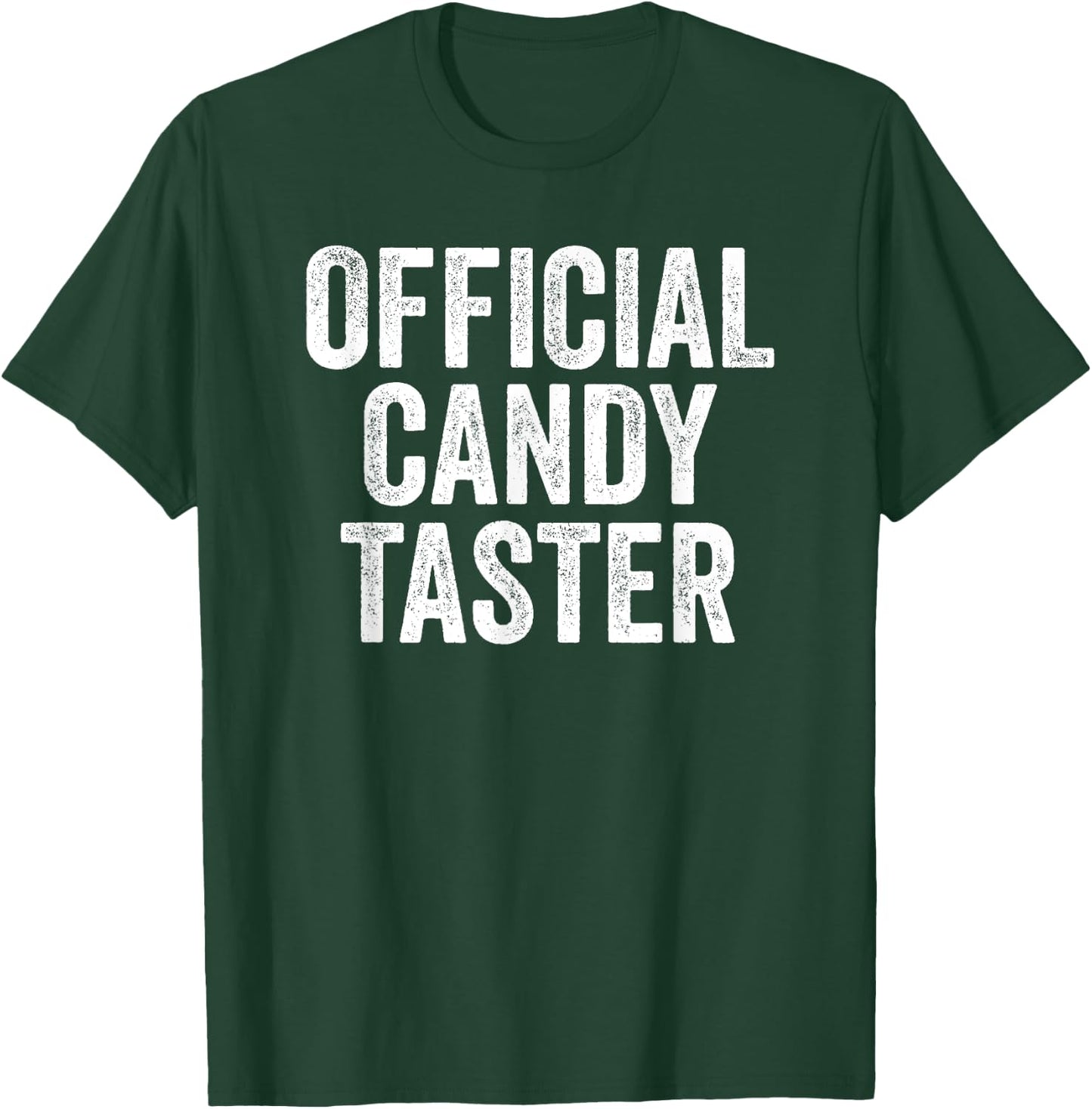 Official Candy Taster Halloween Trick or Treat T-Shirt - T-Shirt | Forest