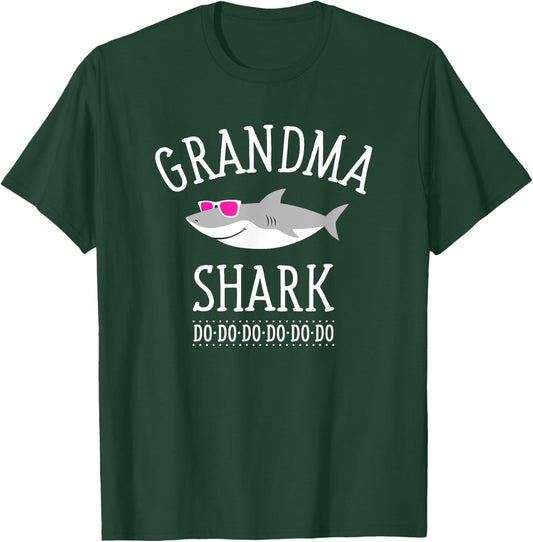 Grandma Shark T-Shirt - T-Shirt | Forest