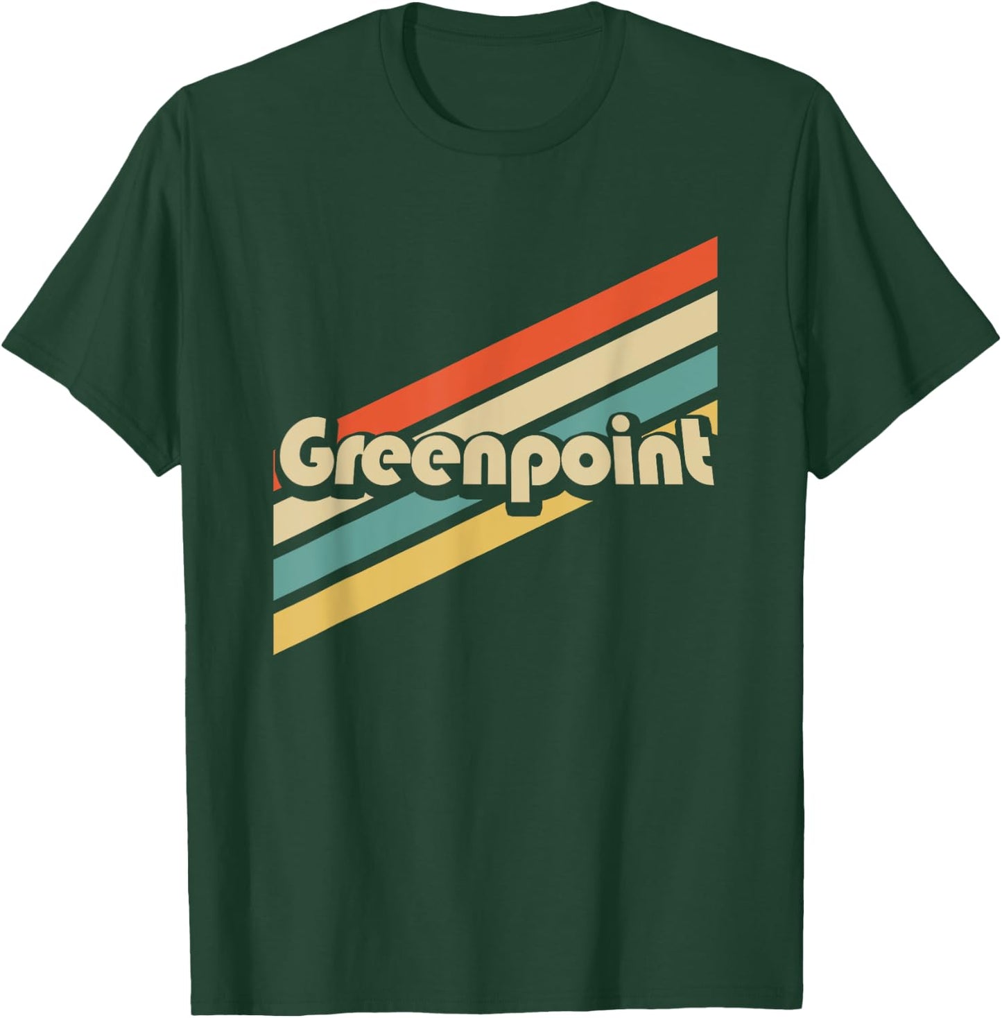Vintage 80s Greenpoint Brooklyn T-Shirt - T-Shirt | Forest