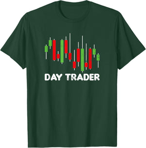 Stock Trading Shirt | Day Trader Gift T-Shirt - T-Shirt | Forest