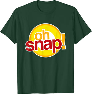 Oh Snap 90s Funny Saying Fun Expression Graphic T-Shirt - T-Shirt | Forest
