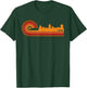 Retro Fresno - Fresno CA Skyline Shirt T-Shirt - T-Shirt | Forest