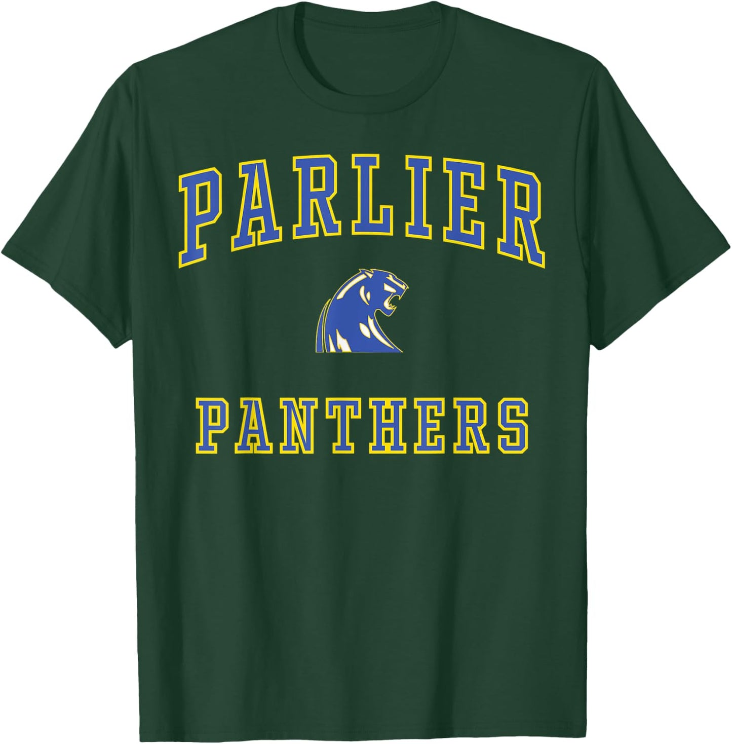 Parlier High School Panthers C1 T-Shirt - T-Shirt | Forest
