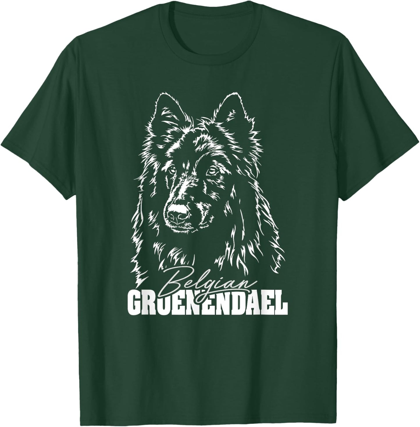 Funny Proud Belgian Groenendael dog Shirt gift T-Shirt - T-Shirt | Forest
