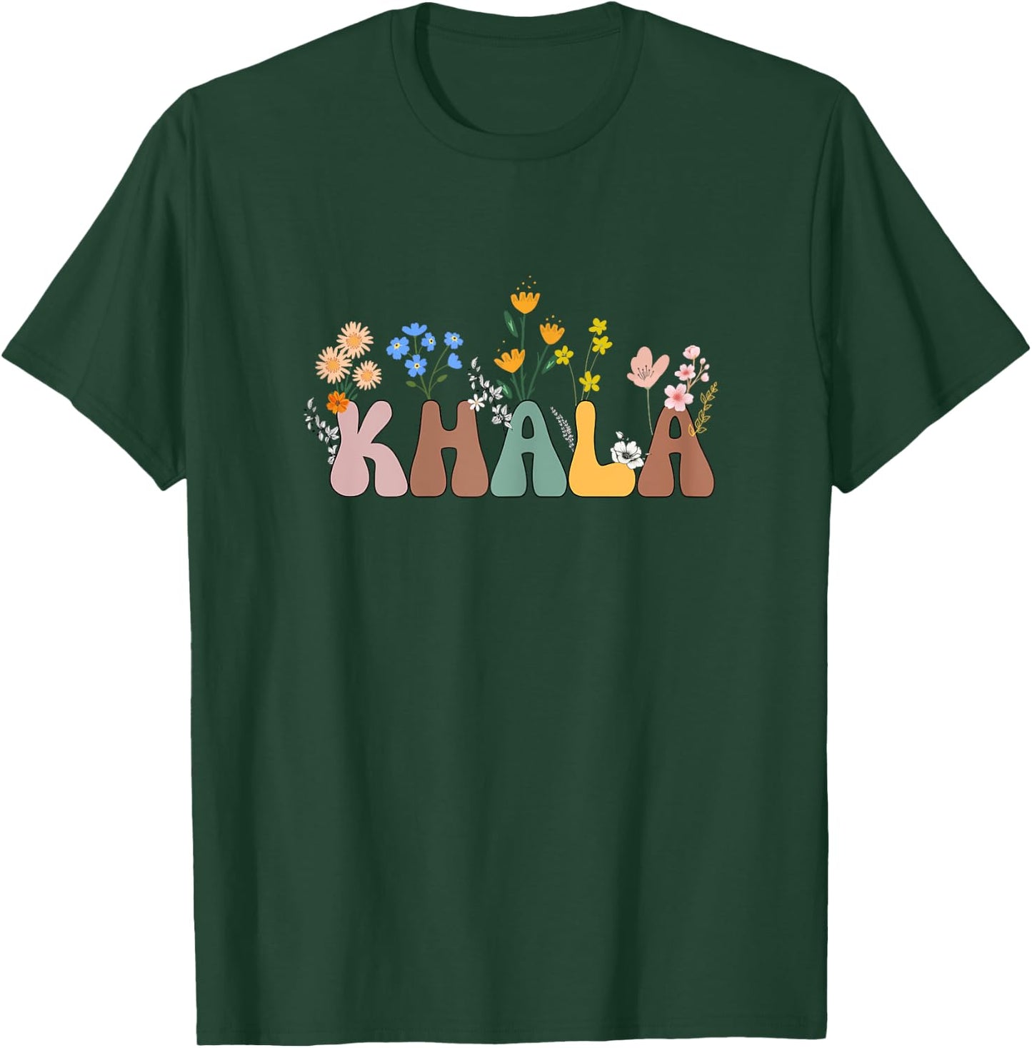 Khala Cool aunt Ever Gift Pakistan Arab the fun Khala T-Shirt - T-Shirt | Forest