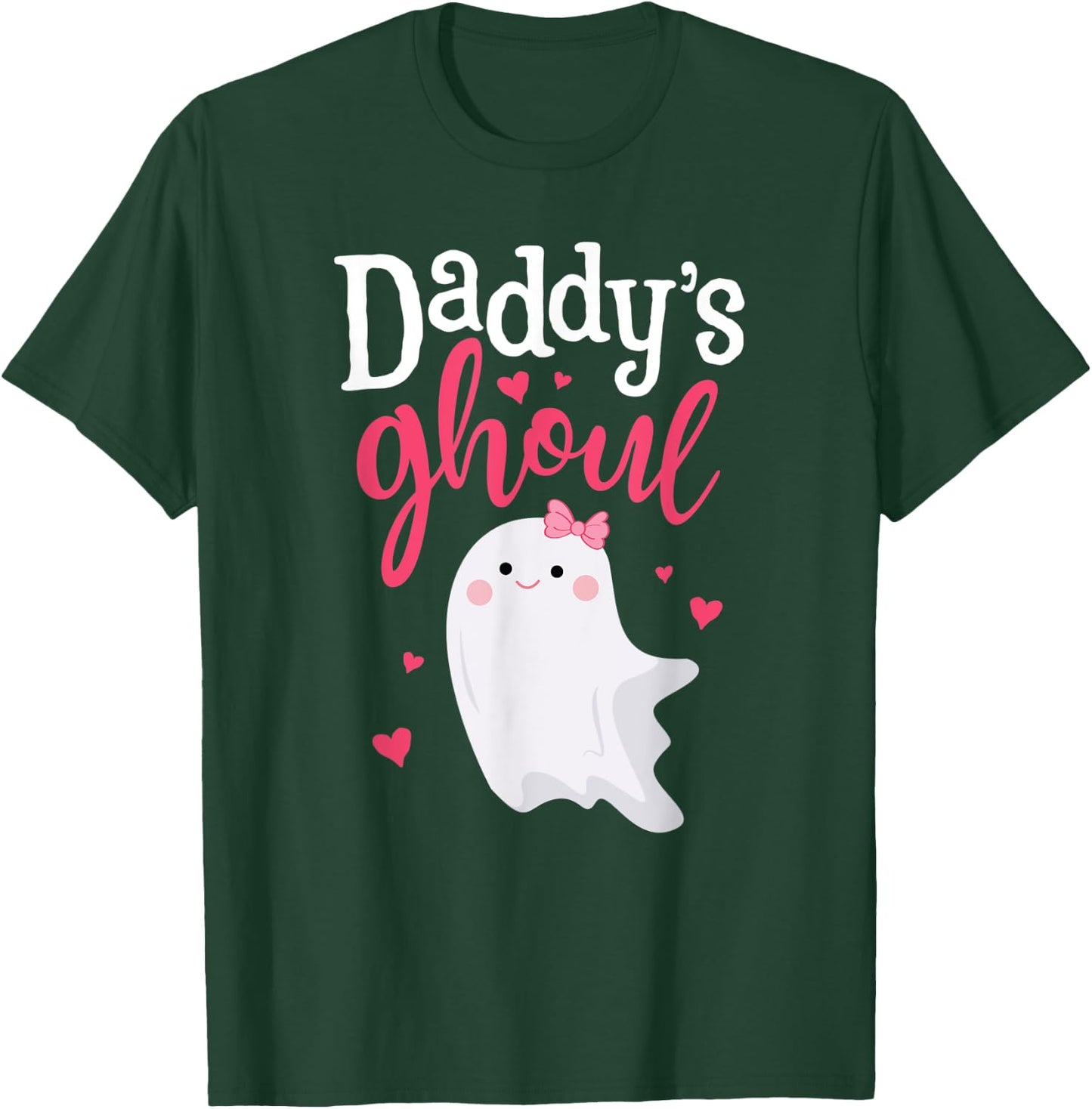 Cute Daddy's Girl Daughter Halloween Ghost Ghoul Costume T-Shirt - T-Shirt | Forest