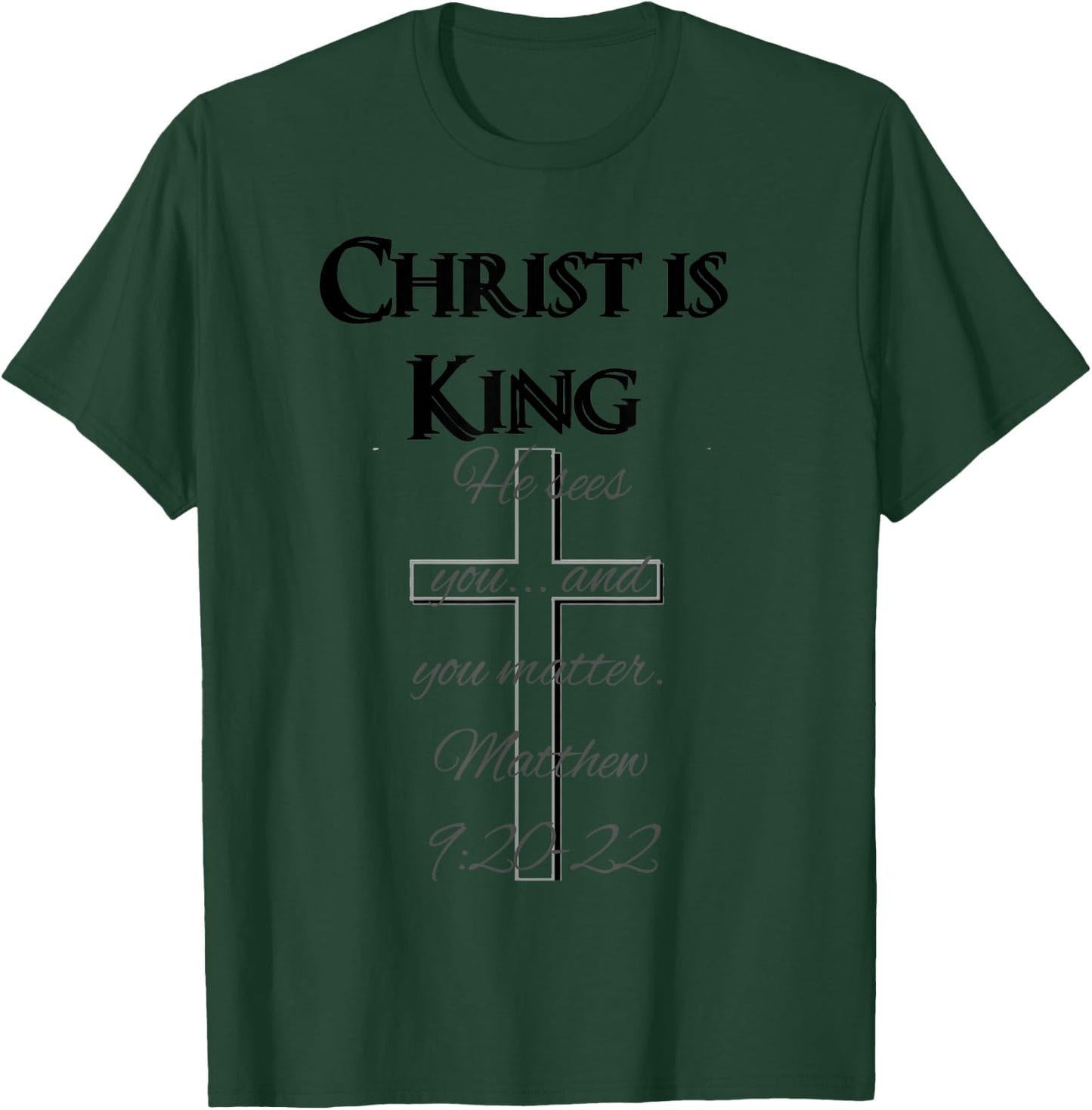 Christ Is King T-Shirt - T-Shirt | Forest