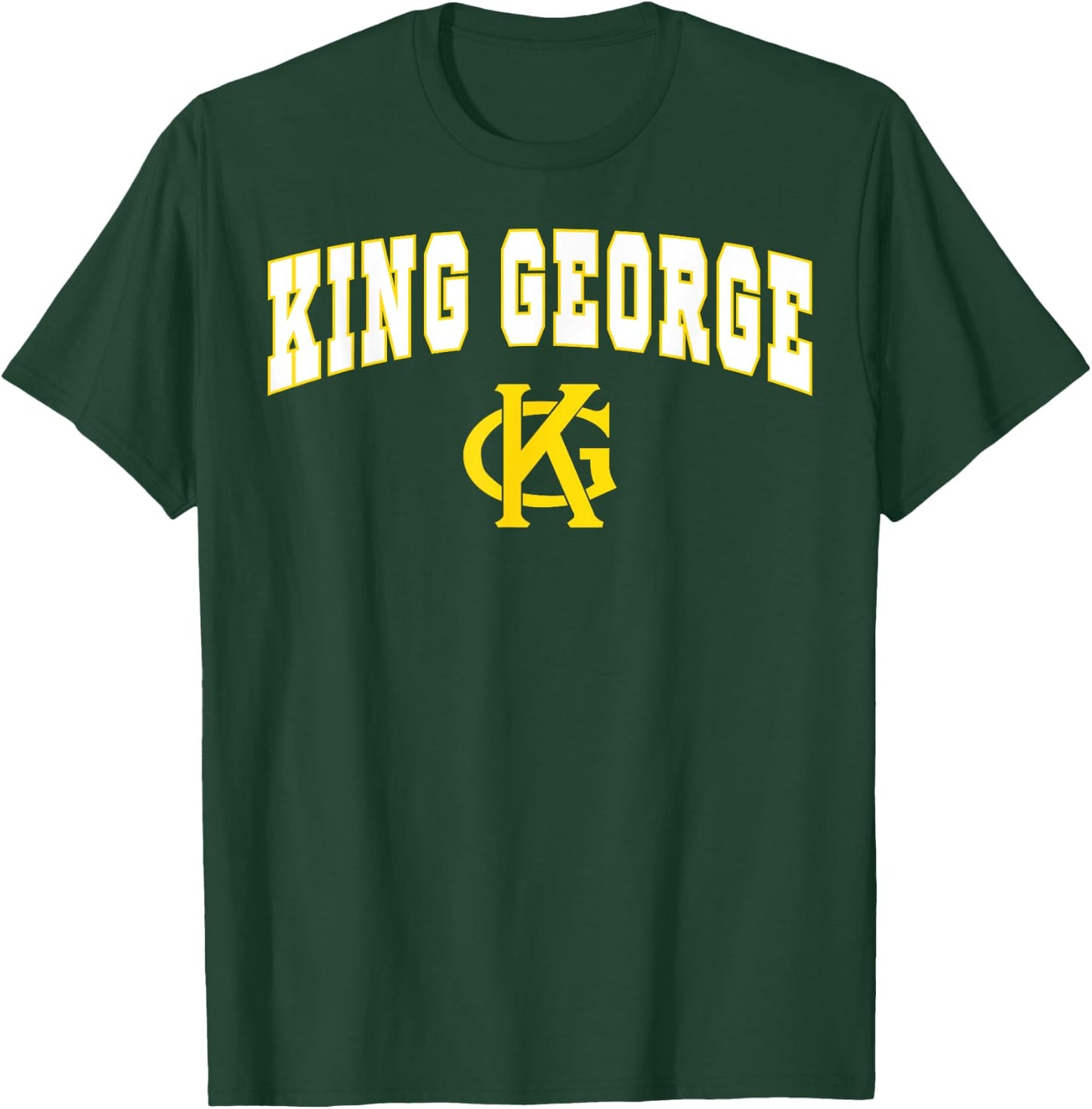 King George High School Foxes C2 T-Shirt - T-Shirt | Forest