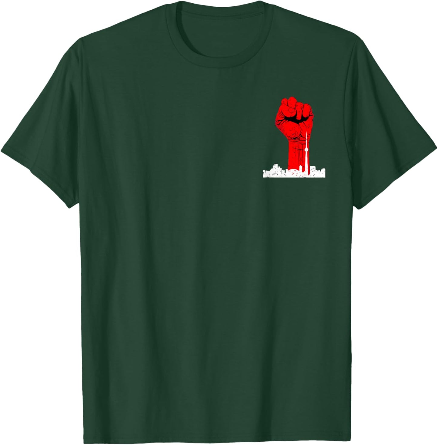 No Shelter (RATM) Pocket T Shirt T-Shirt - T-Shirt | Forest