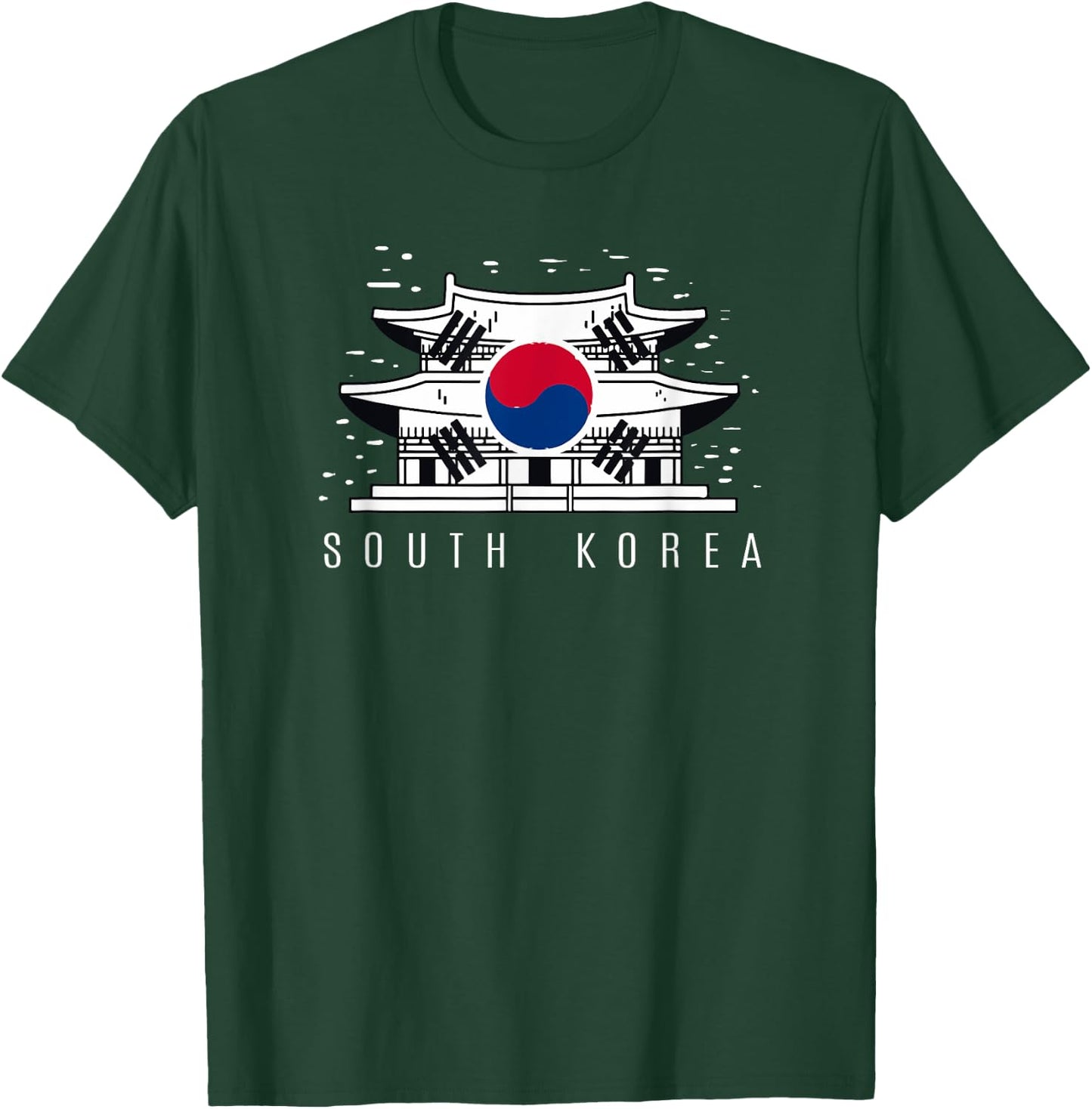 Patriotic South Korea Flag Jersey for Korean T-Shirt - T-Shirt | Forest