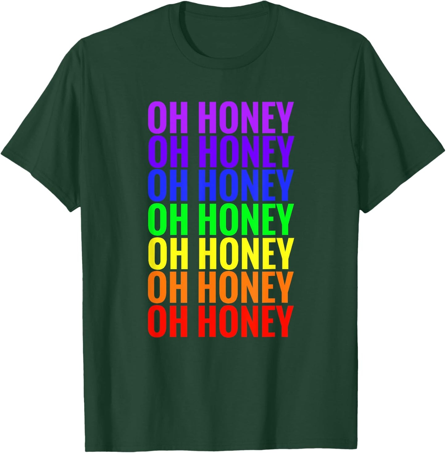 Trixie Oh Honey Rainbow T-Shirt - T-Shirt | Forest