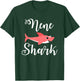 NeNe Shark Funny Hawaiian Grandma Mother's Day Gift T-Shirt - T-Shirt | Forest