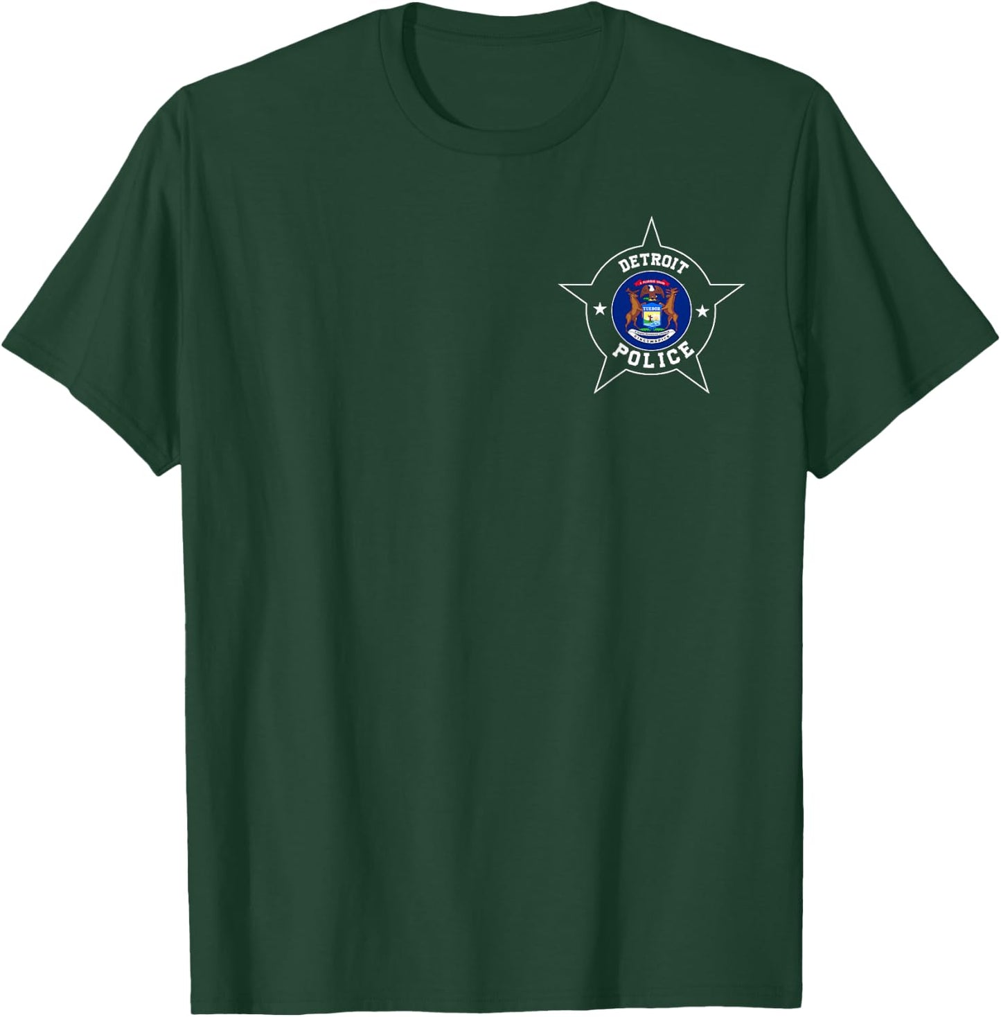Detroit Police T Shirt - DPD T-Shirt - T-Shirt | Forest