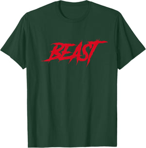 Beast Shirt for Boys Beast Gear Kids T-Shirt - T-Shirt | Forest