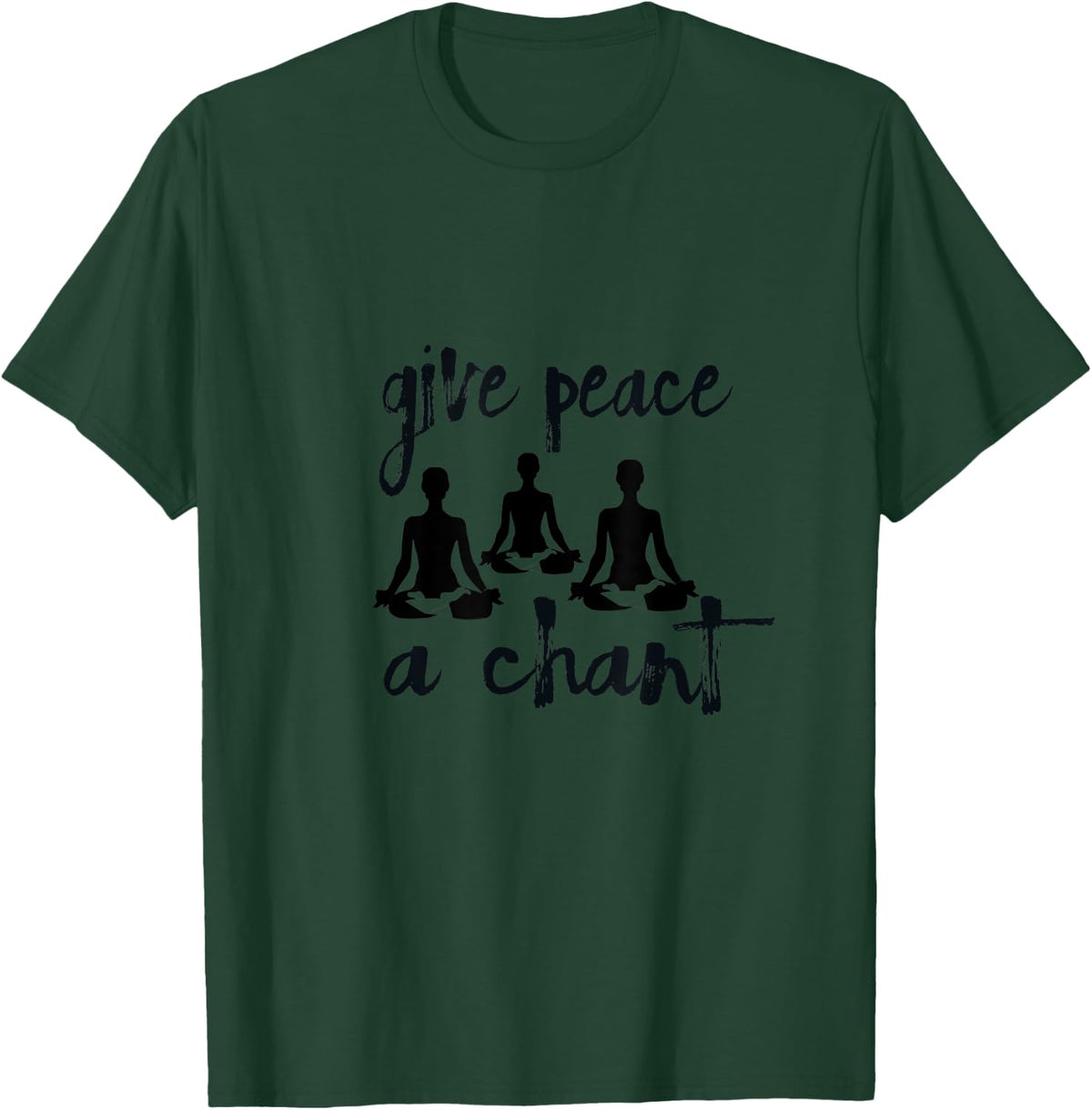 Yoga Kirtan Chant Peace Love World T-Shirt - T-Shirt | Forest