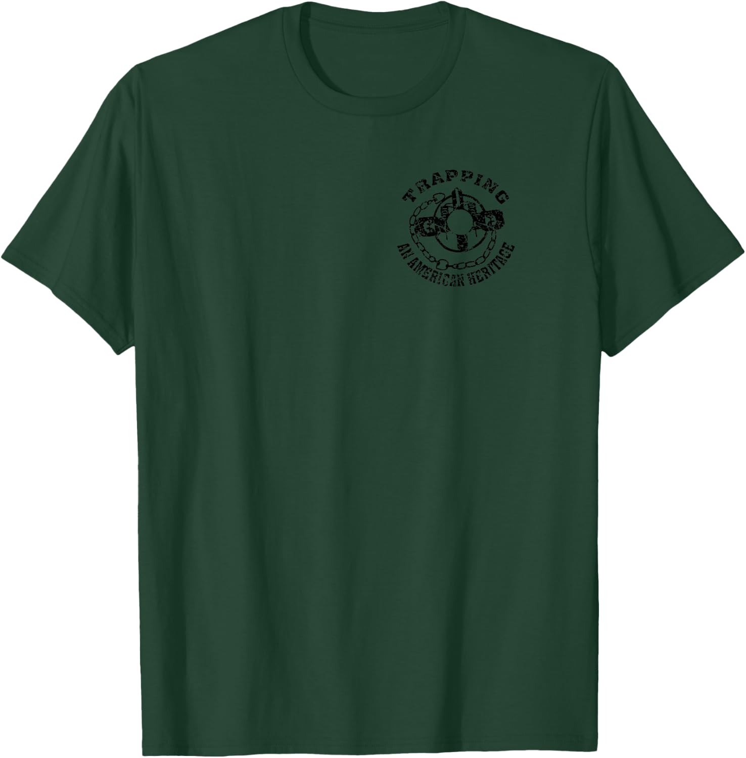 Trapping An American Heritage shirt trapper T-Shirt - T-Shirt | Forest