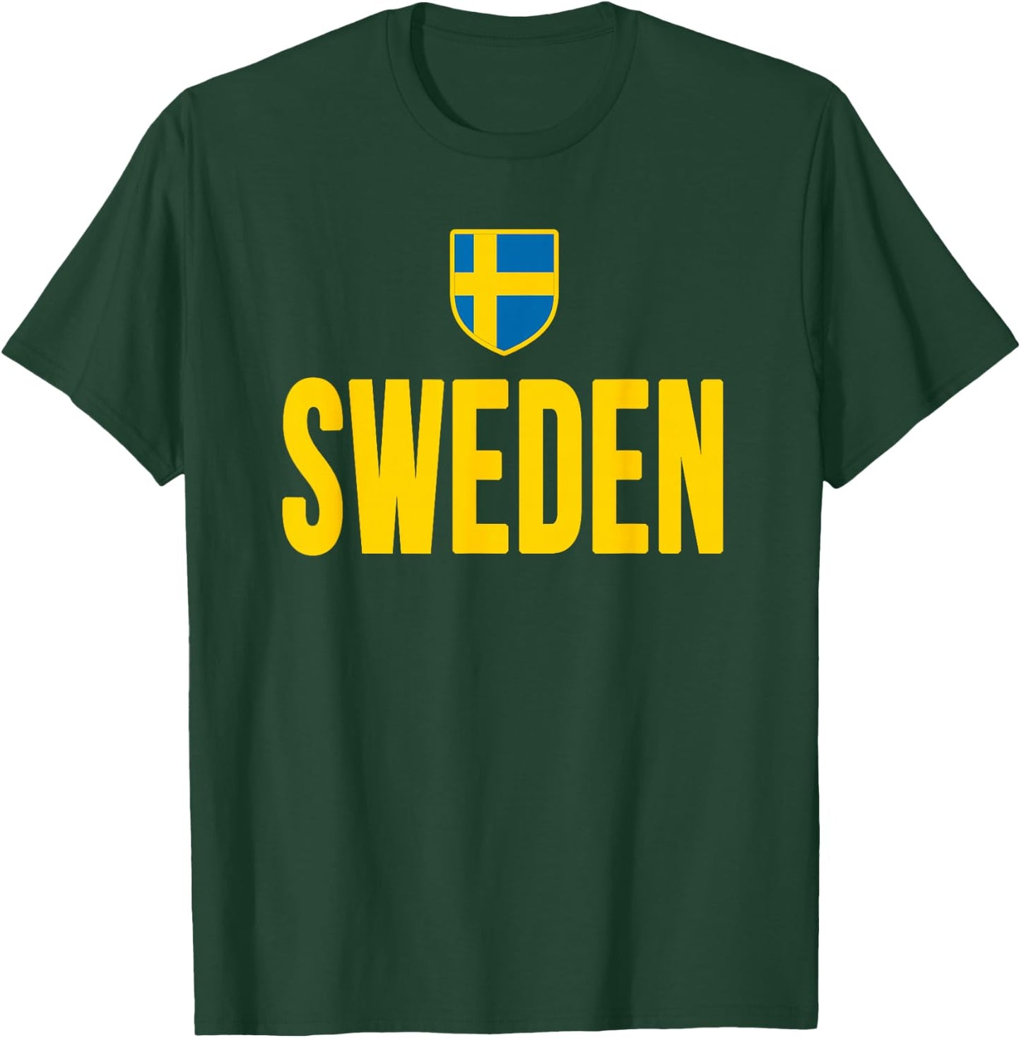 Sweden Swedish Flag Sverige Gift Love Souvenir T-Shirt - T-Shirt | Forest