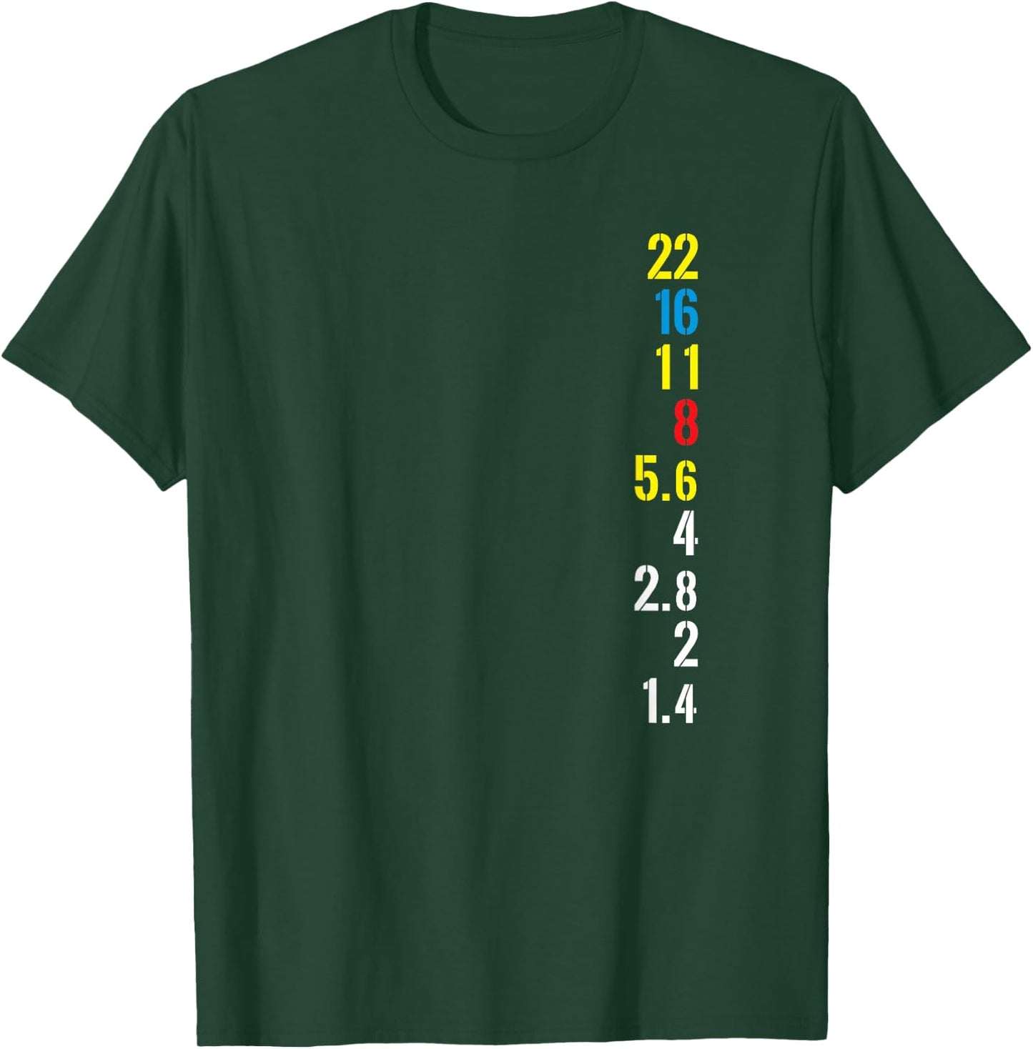Photographer Aperture Mastery T-Shirt - T-Shirt | Forest