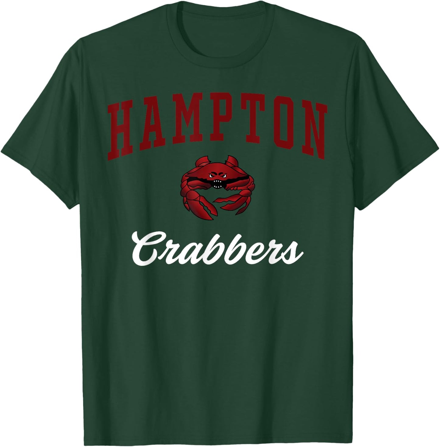 Hampton High School Crabbers C3 T-Shirt - T-Shirt | Forest