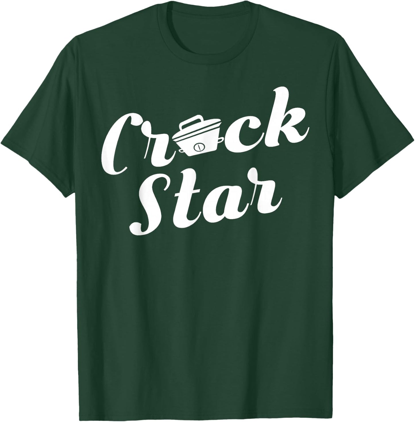 Crock Star Christmas Slow Cook Pot Chef Funny T-Shirt - T-Shirt | Forest