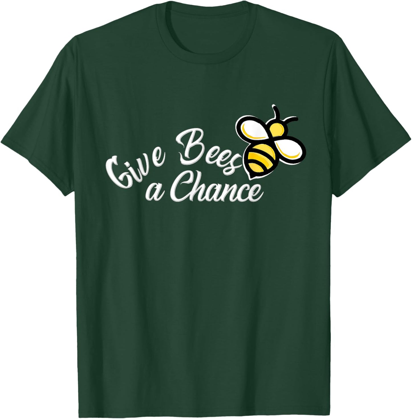 Give Bees a chance T-Shirt - T-Shirt | Forest