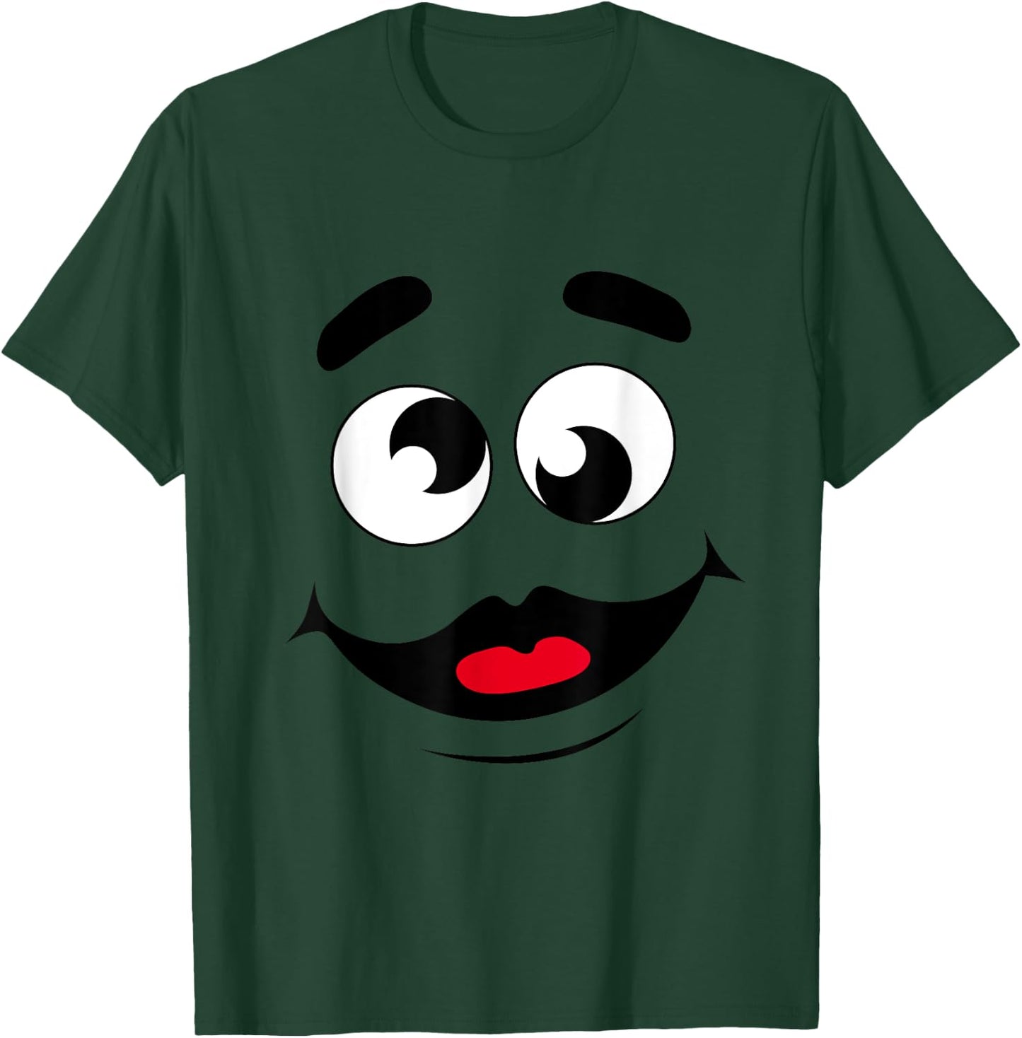 Funny Apparels And Grimace Face Store Funny Grimace Face For Halloween Costume - Adult, , Short Sleeve, , Purple, X-Small T-Shirt - T-Shirt | Forest
