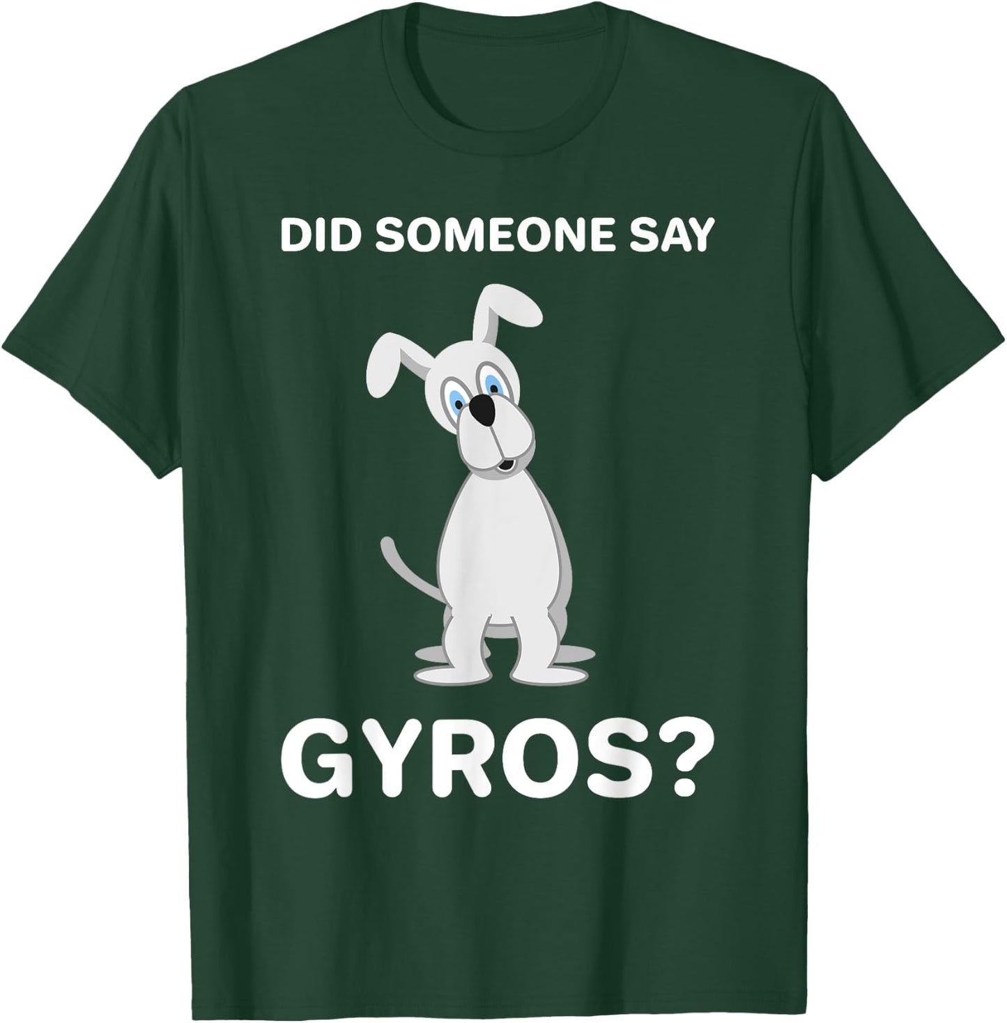 Funny Gyros Gyro Dog Greek Food Pride Greece Gift Women T-Shirt - T-Shirt | Forest