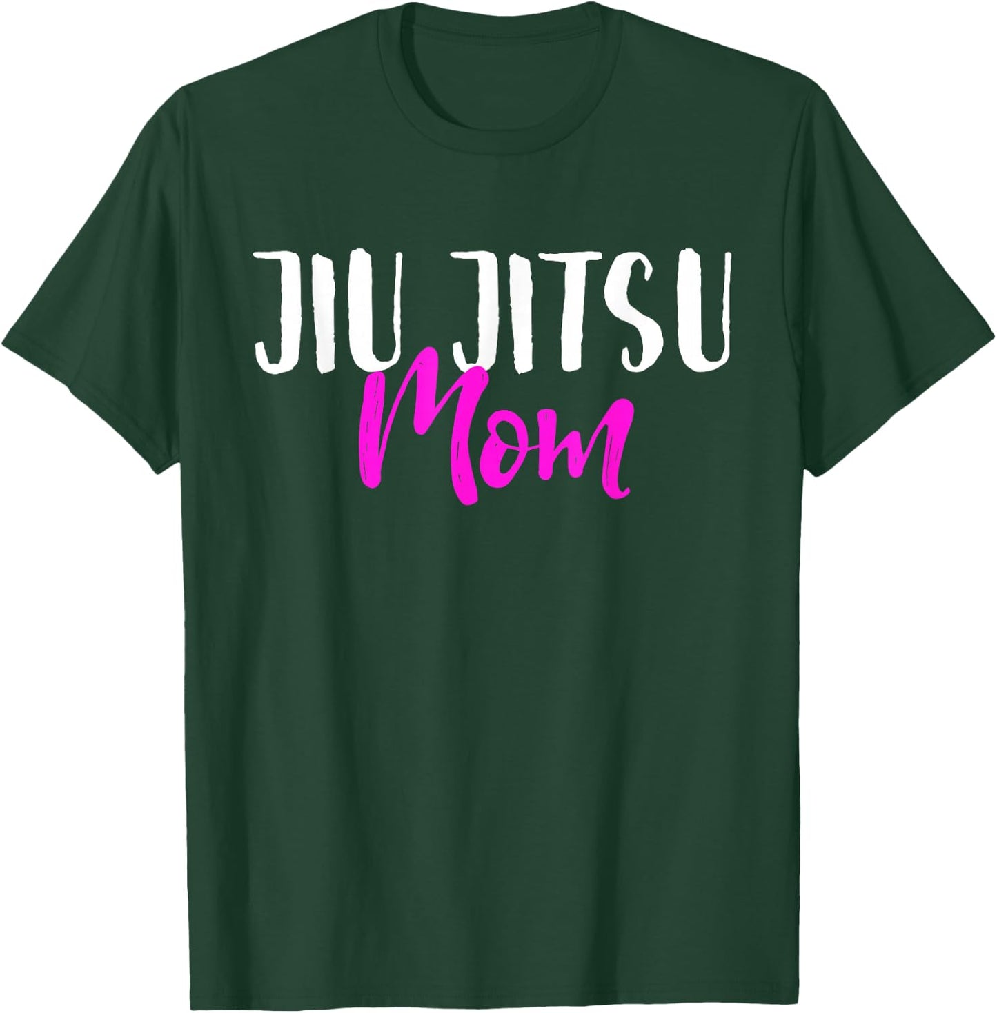 Jiu-Jitsu Mom Funny Gift Christmas T-Shirt - T-Shirt | Forest