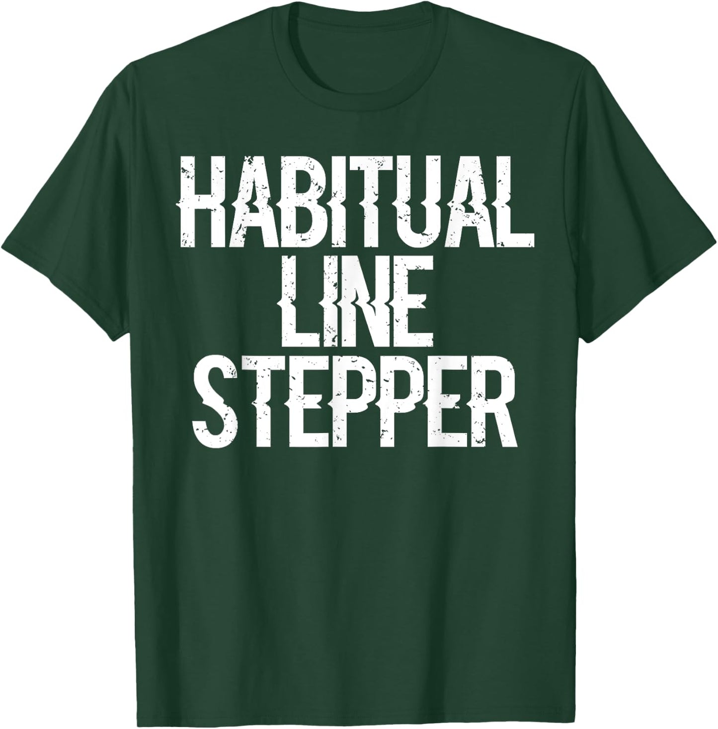 Habitual Line Stepper T-Shirt - T-Shirt | Forest
