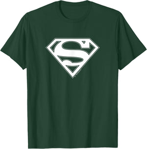 Superman Orange & White Shield T-Shirt - T-Shirt | Forest