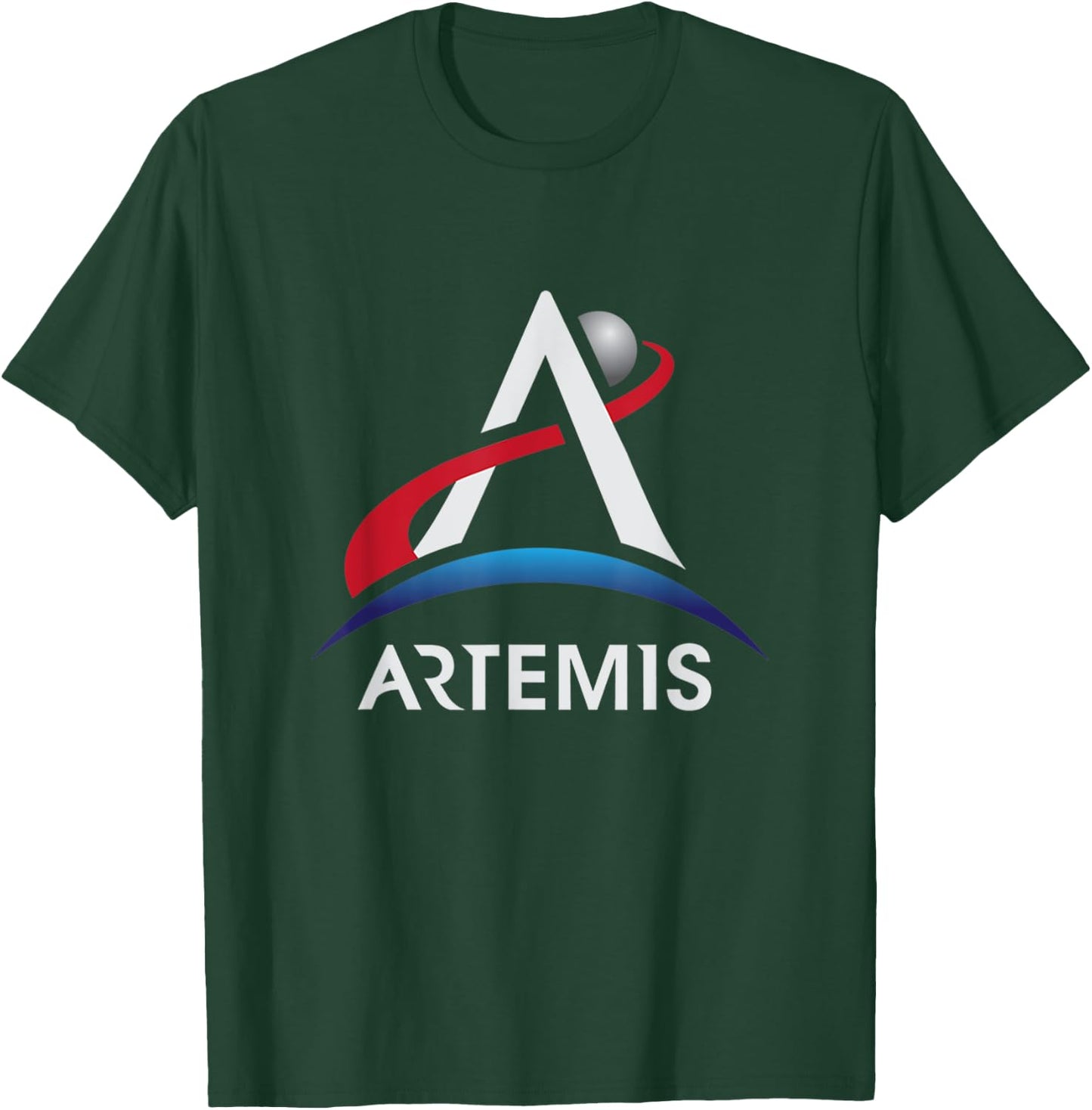 NASA Artemis Program Logo Official LT We Are Going Moon 2024 T-Shirt - T-Shirt | Forest