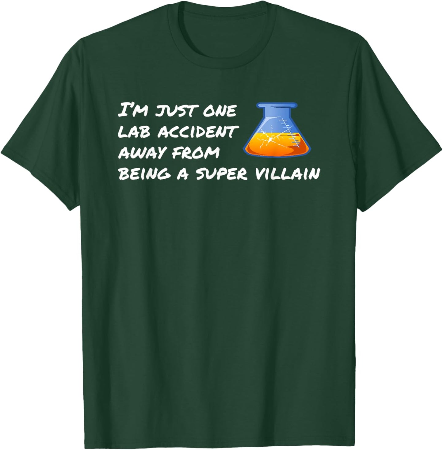 Super Villain Comic Book Super Hero Graphic Novel T-Shirt - T-Shirt | Forest