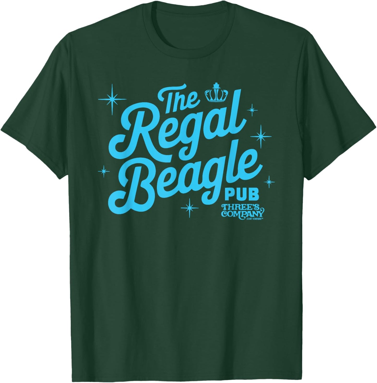 The Regal Beagle Pub Vintage Three's Company Logo T-Shirt - T-Shirt | Forest